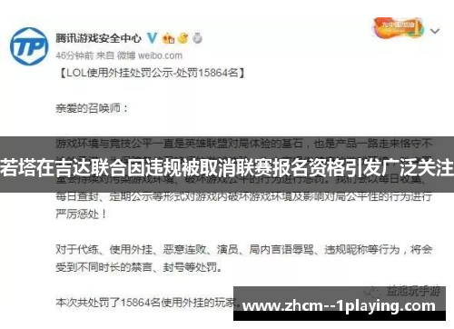 若塔在吉达联合因违规被取消联赛报名资格引发广泛关注 若塔在吉达联合因违规被取消联赛报名资格引发广泛关注